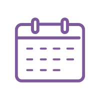 Calnedar Purple Icon